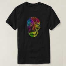 Swirly Skull  (colour) 
