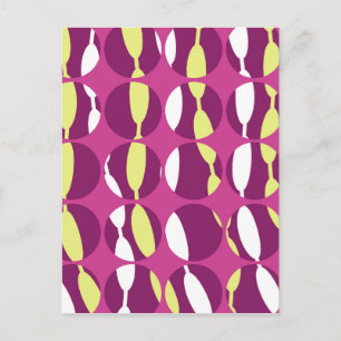 Swirly Stripe Postcard