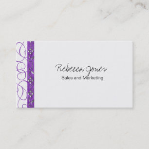 Swirly Vintage Business Card