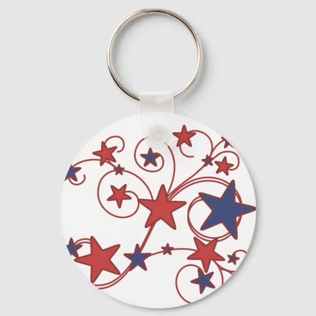Swirly Works Key Ring (Front)
