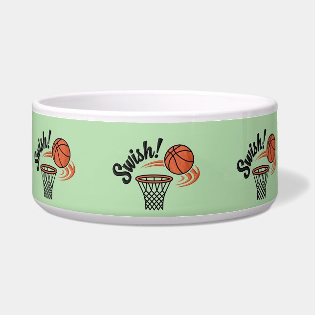 Swish Slam Dunk: Vintage Basketball Style (Front)