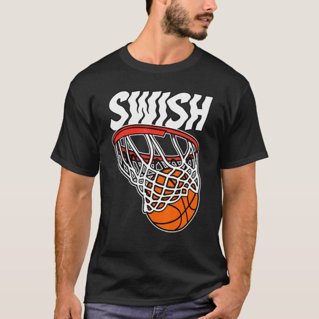 SWISH Street Basketball Hoops Urban 3 Point Shoote T-Shirt (Front)