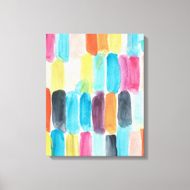 Swish Swatch I Canvas Print (Front)
