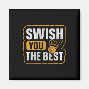 Swish You The Best Pun For A Sketll Supporter  Magnet