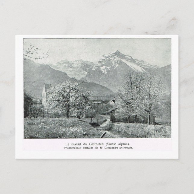 Swiss Alpine, Glenisch Holiday Postcard (Front)