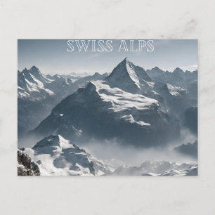 Swiss Alps (4) Postcard