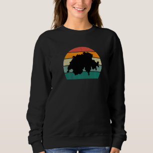 Swiss Alps Alpine Republic Berne Lucerne Zurich Sw Sweatshirt