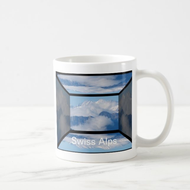 Swiss Alps by Khoncepts Coffee Mug (Right)