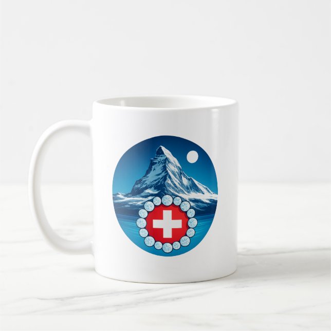 Swiss Alps - Matterhorn Coffee Mug (Left)