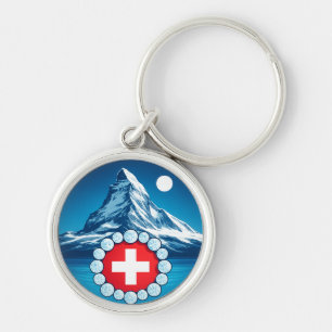 Swiss Alps - Matterhorn Key Ring