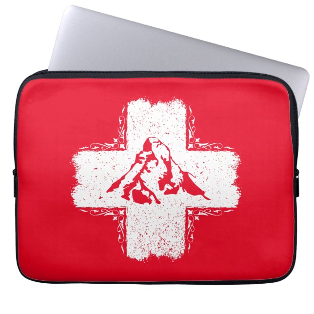 Swiss Alps Matterhorn - Switzerland  Laptop Sleeve (Front)