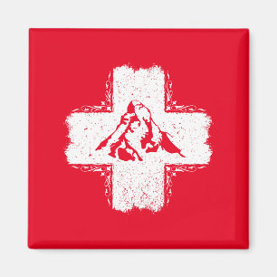 Swiss Alps Matterhorn - Switzerland  Magnet