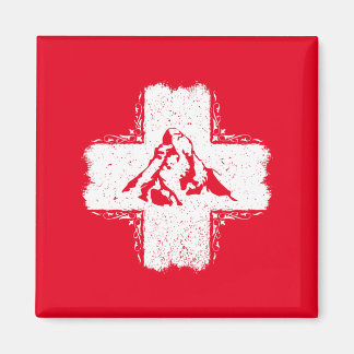 Swiss Alps Matterhorn - Switzerland Magnet