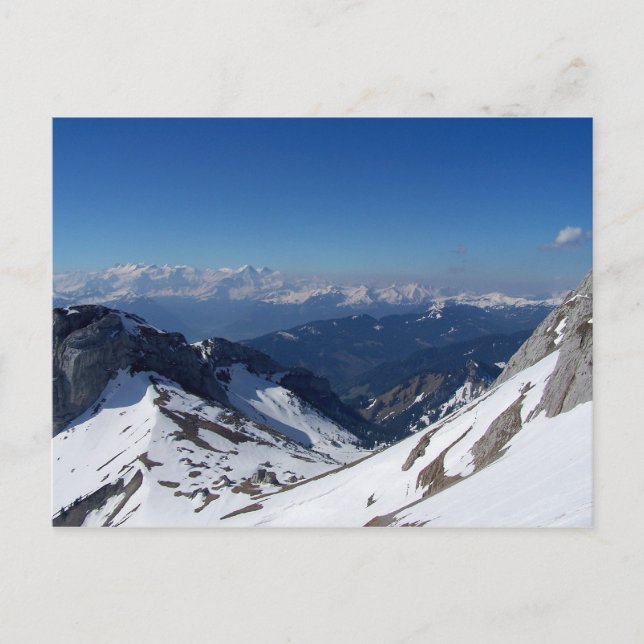 Swiss Alps Postcard (Front)