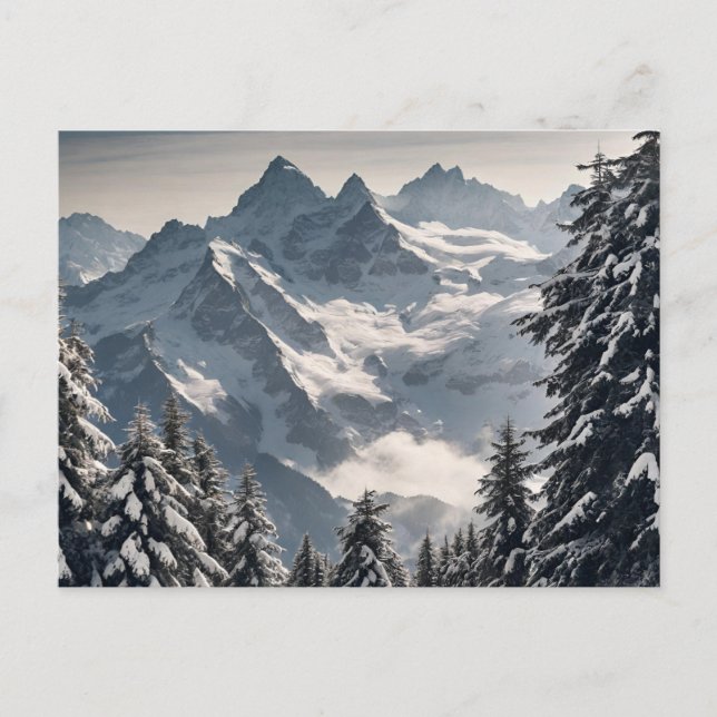 Swiss Alps Postcard (Front)