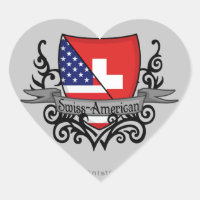 Swiss-American Shield Flag