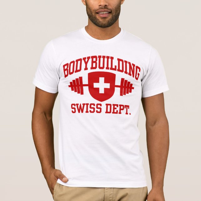 Swiss Bodybuilding T-Shirt (Front)