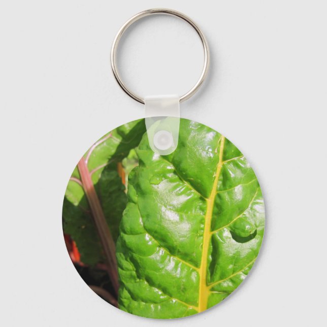 Swiss Chards Key Ring (Front)