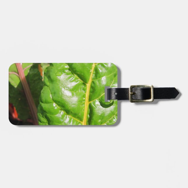 Swiss Chards Luggage Tag (Front Horizontal)