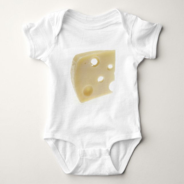 Swiss Cheese Baby Bodysuit (Front)
