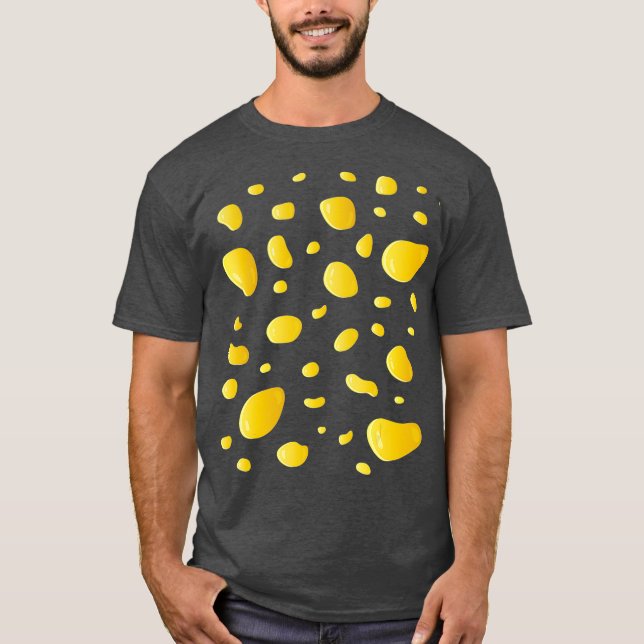 Swiss Cheese Costume  Halloween Costume T-Shirt (Front)