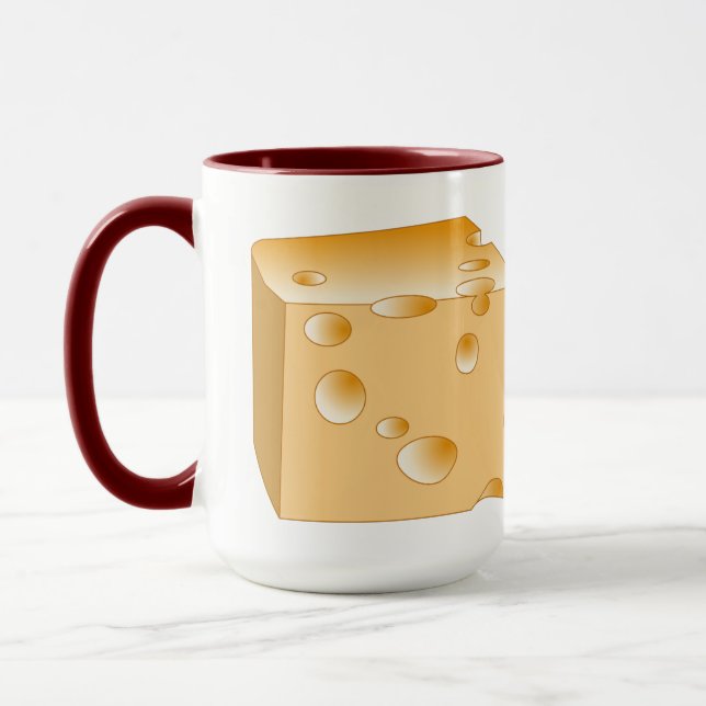 Swiss Cheese Mug (Left)