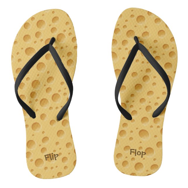 Swiss Cheese Pattern Jandals (Footbed)