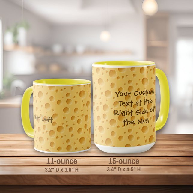Swiss Cheese Pattern Mug (Creator Uploaded)
