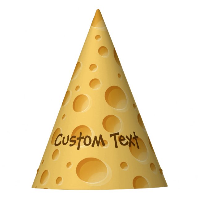 Swiss Cheese Pattern Party Hat (Front)