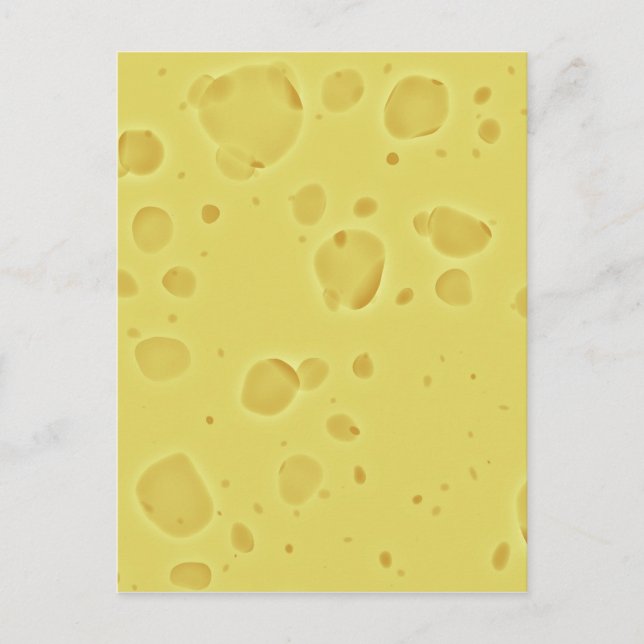 Swiss Cheese Postcard (Front)