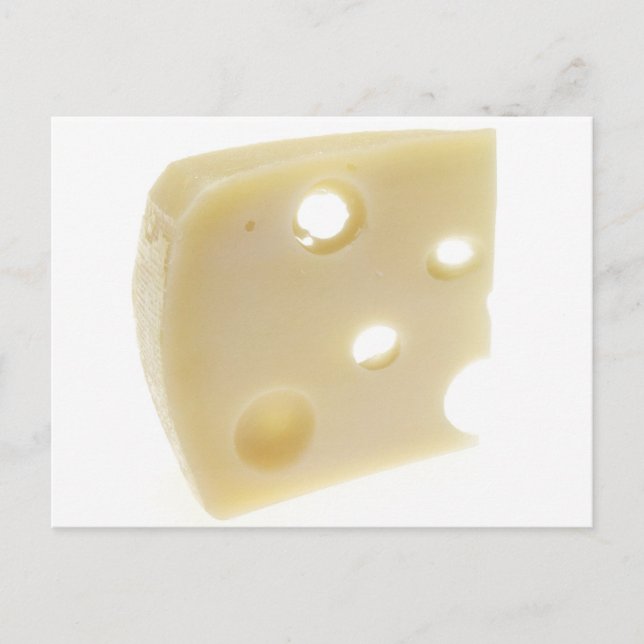Swiss Cheese Postcard (Front)