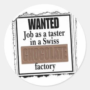 Swiss Chocolate Sticker