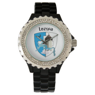 Swiss clock with Swiss design Lucerne/Switzerland Watch