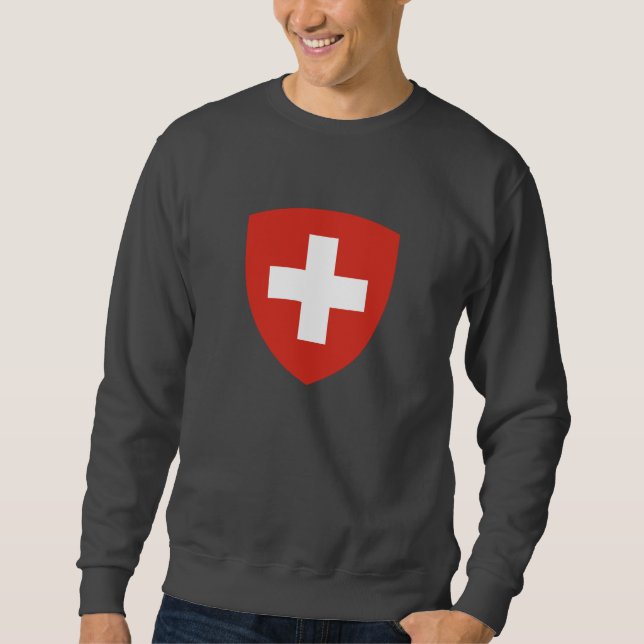 Swiss coat of arms sweatshirt (Front)