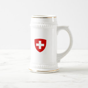 Swiss Coat of Arms - Switzerland Souvenir Beer Stein