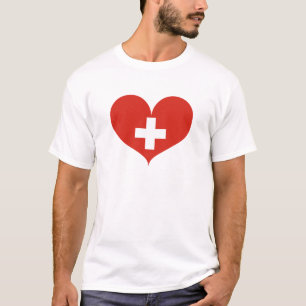 Swiss Confederation - Switzerland Flag T-Shirt