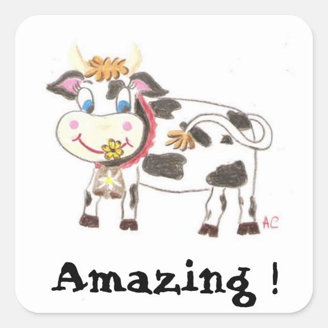Swiss cow reward stickers (Front)