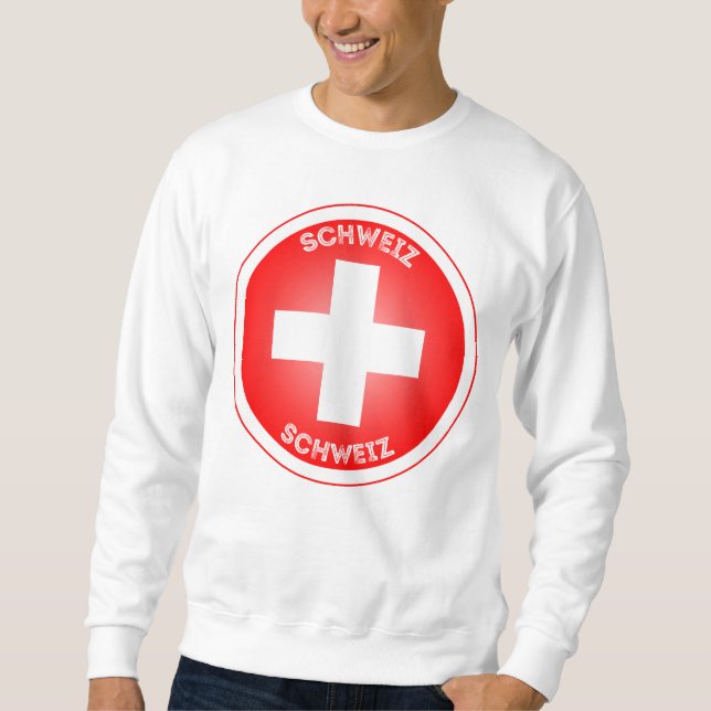 Swiss Cross Schweiz Sweatshirt (Front)