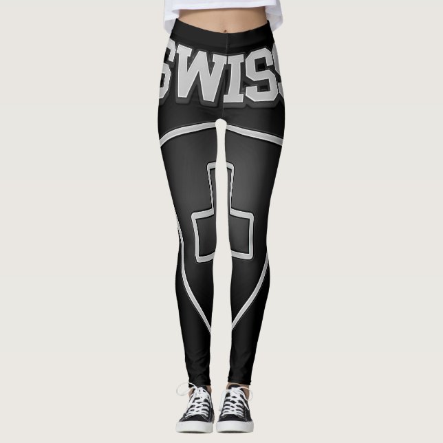 Swiss Emblem Leggings (Front)