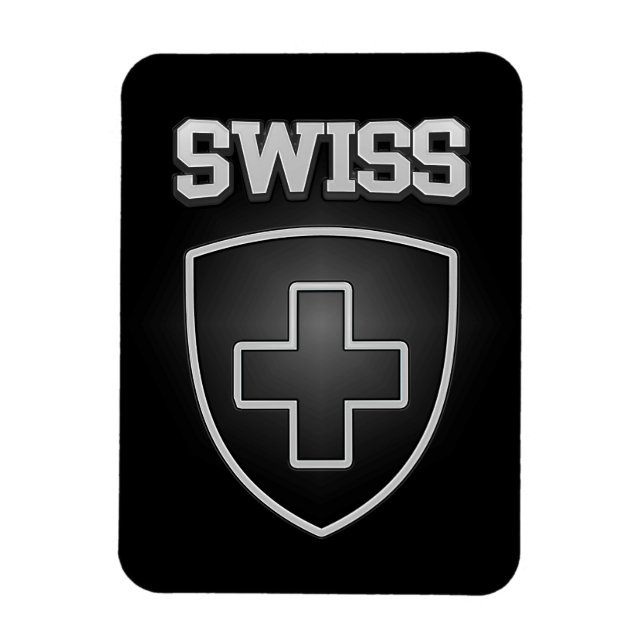 Swiss Emblem Magnet (Vertical)