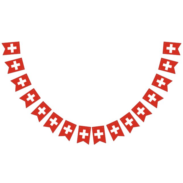 Swiss flag banner (All)