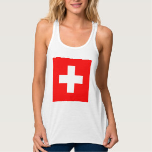 Swiss Flag (Switzerland) Singlet