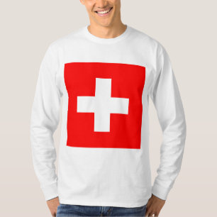 Swiss Flag (Switzerland) T-Shirt