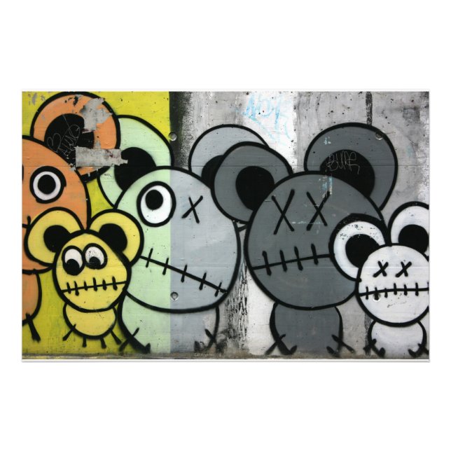 Swiss Graffiti Photo Print (Front)