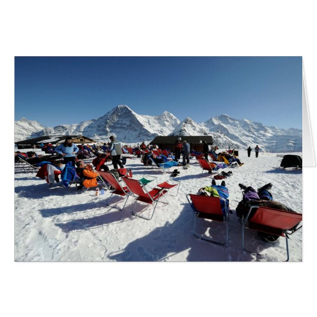 Swiss Greetings cards, Mannlichen (Front Horizontal)