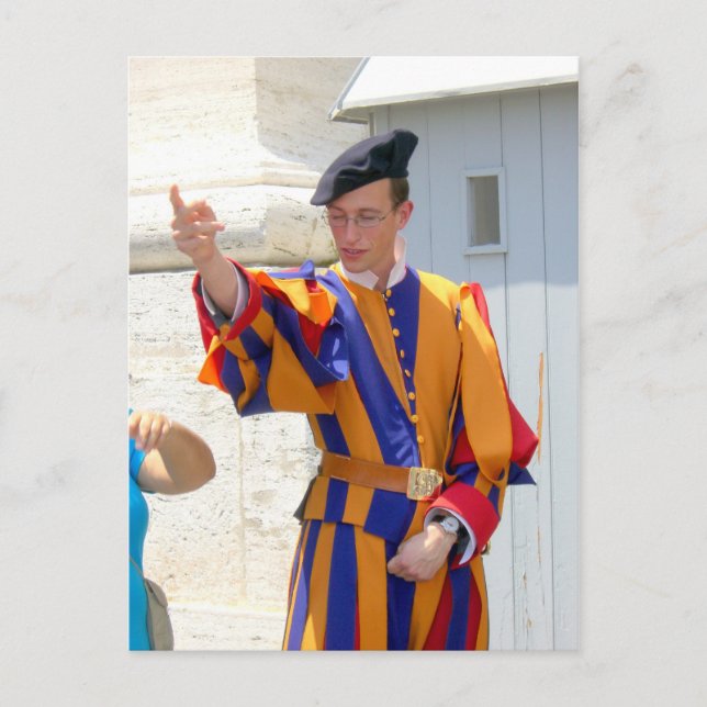 Swiss Guard Postcard (Front)