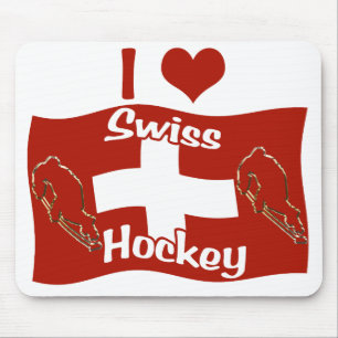 Swiss Hockey Mouse Pad