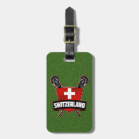 Swiss Lacrosse Luggage Tag Template