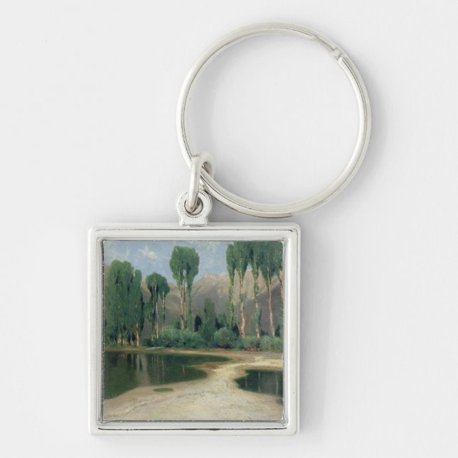 Swiss Landscape Key Ring (Front)