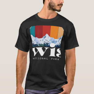 Swiss National Park Hiking Switzerland Souvenir Mo T-Shirt